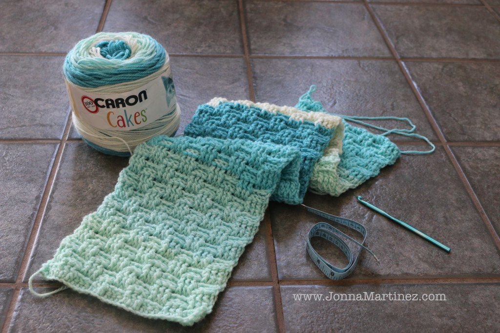 Picture of: Basket Weave Stitch Scarf – Jonna Martinez