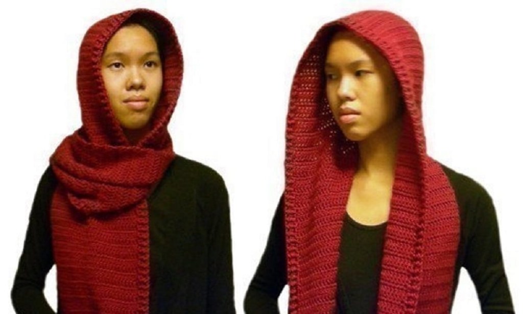 Picture of: Beautiful Hooded Scarf Crochet Patterns – Crochet Life