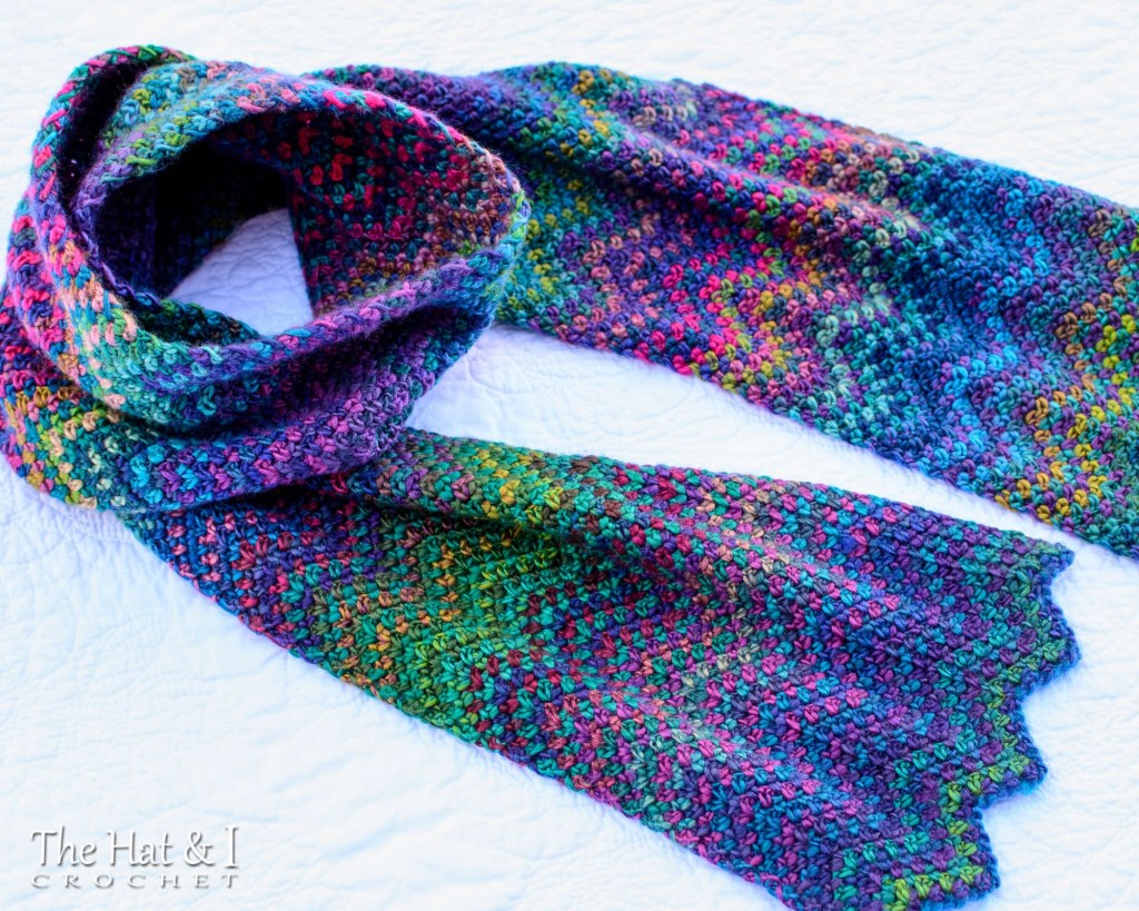 Picture of: Crochet PATTERN Fall Into Winter Scarf crochet chevron – Etsy
