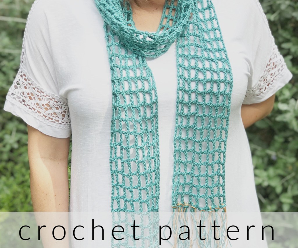 Picture of: Crochet Pattern Skinny Summer Scarf Pattern Scarf Crochet – Etsy