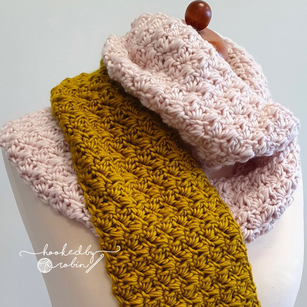 Picture of: Crochet Suzette Scarf Written Pattern — Hooked by Robin