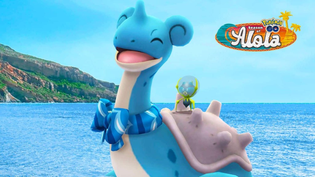 Picture of: How to get Lapras wearing a scarf in Pokemon Go: Drip Lapras guide