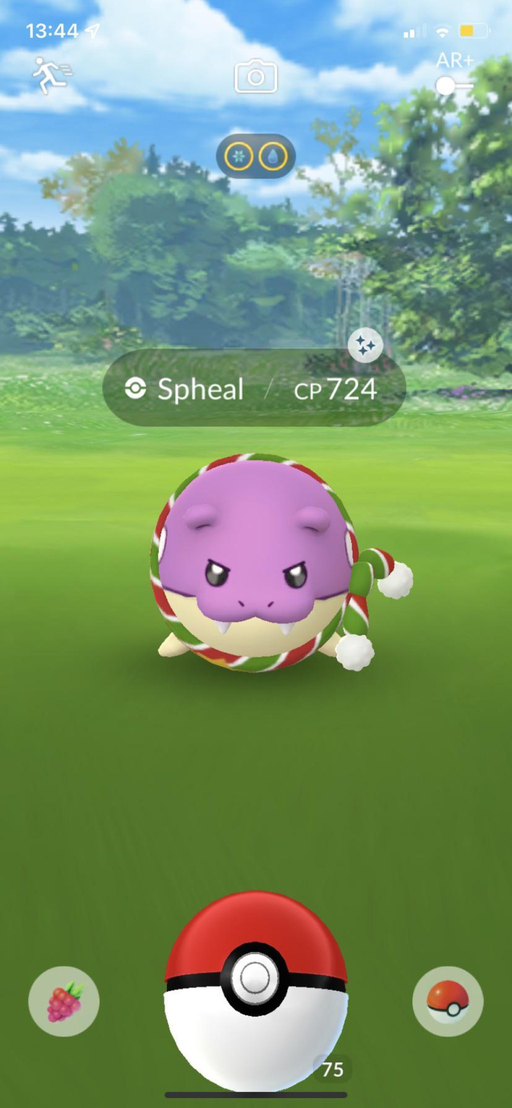 Picture of: I can’t wait for Community Day to evolve this * Spheal I just