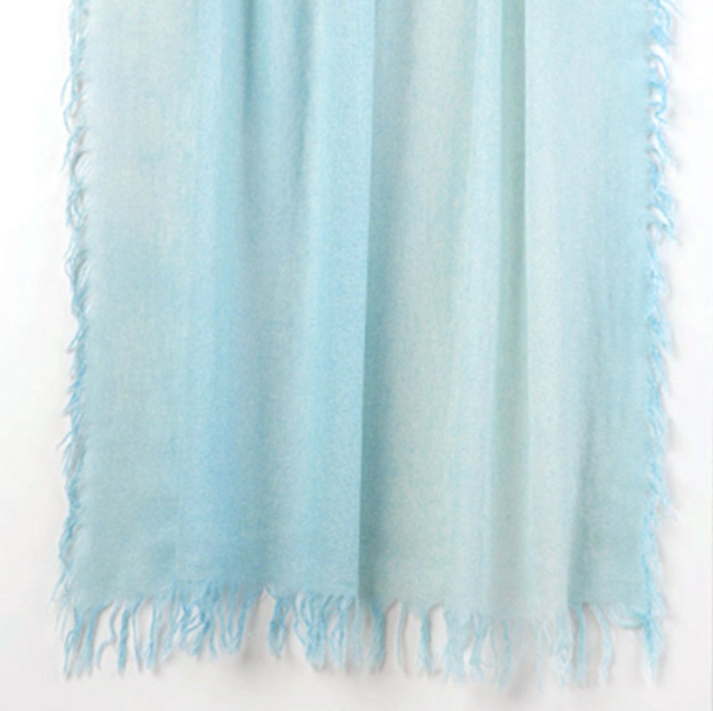 Picture of: Kinross Cashmere Spray Print Scarf – Crystal