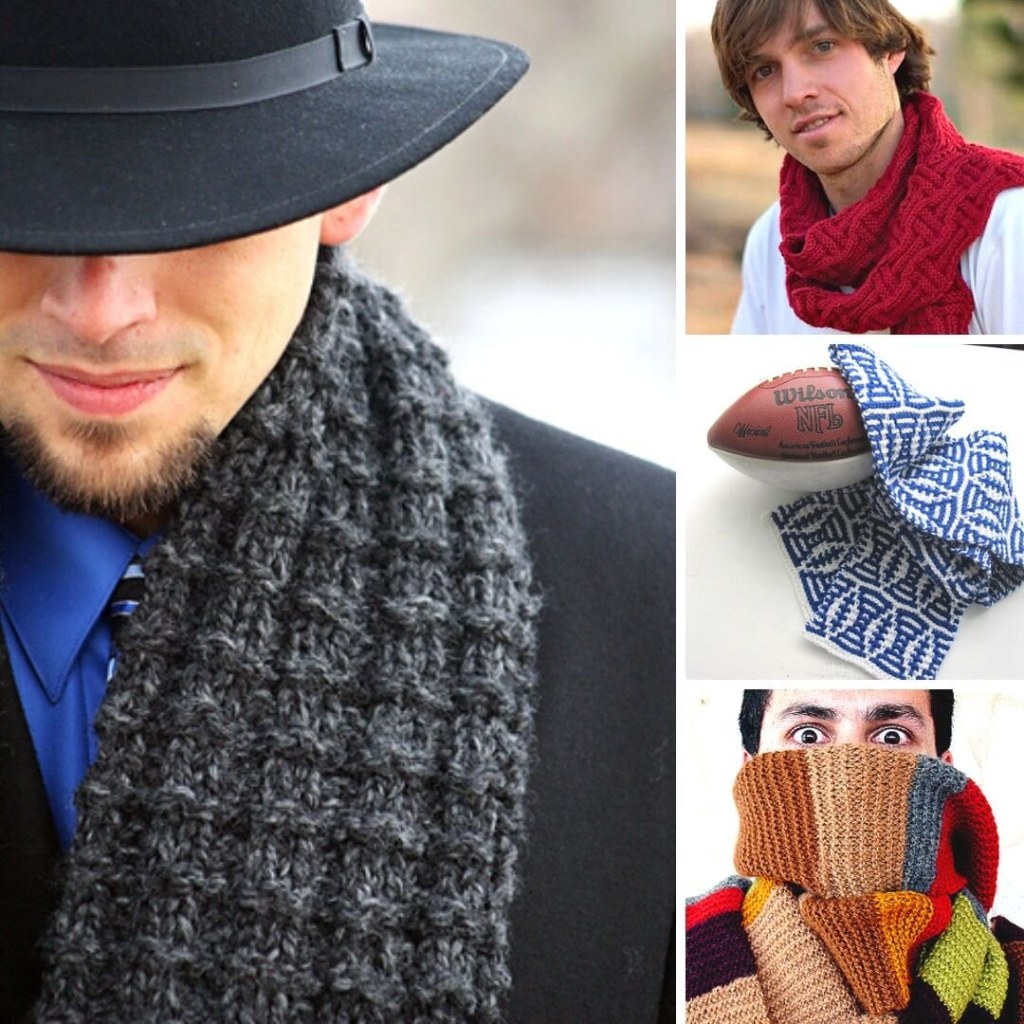 Picture of: Men’s Scarf Free Knitting Patterns — Blog