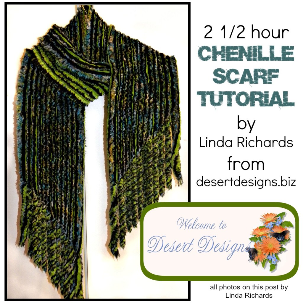 Picture of: Ricochet and Away!:  / Hour Chenille Scarf Tutorial by Linda