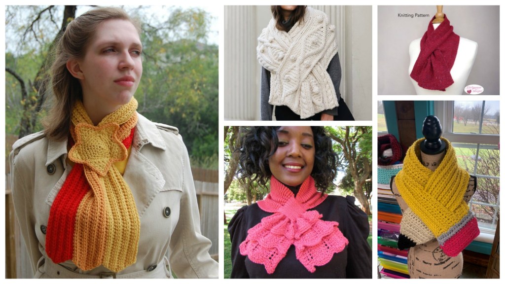 Picture of: The Best Keyhole Scarf Patterns For Knitters & Crocheters Who